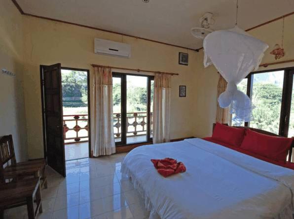 Jammee Guesthouse Vang Vieng Exterior foto